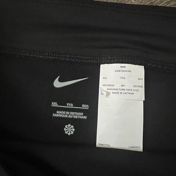 Nike Essential Kick Swim Shorts Black- Size XXL - Picture 4 of 7